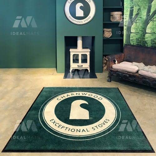 Custom Logo Rugs For Businesses | Rug With Company Logo - Specialist Logo Mats 1